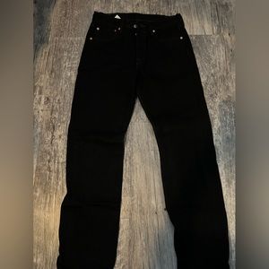 Levi 505s Black
